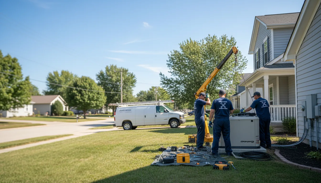 Generator Installation in Lake Dallas, TX near me